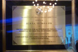  Premio Especial por la Integración Paisajística y Ambiental de Obra Vial en Entorno Urbano